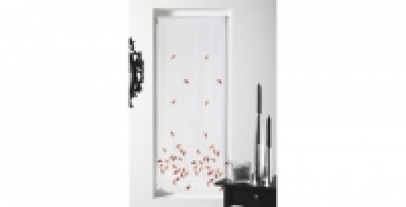 Vitrage Fiona 80 x 210 Mandarine