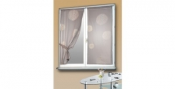 Vitrage 5 mondes 45 x 130 Taupe