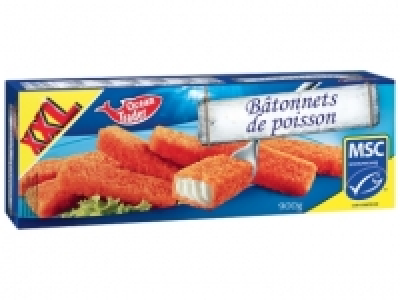 30 bâtonnets de poisson panés 2.79 €