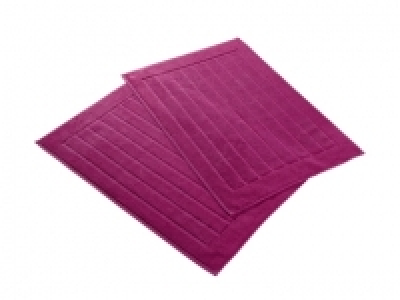 2 tapis de douche &eacute;ponge