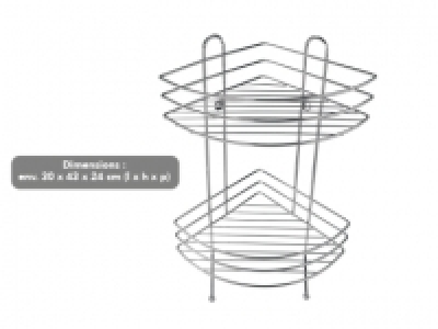 Etagère de douche 6.99 €