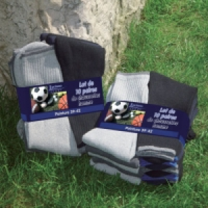 Lot de 10 paires de chaussettes homme 4.99 €