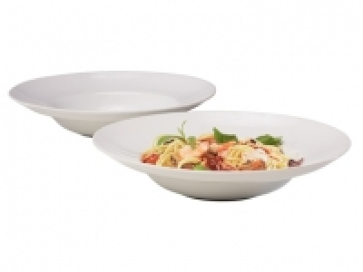 2 assiettes à pâtes ou à pizzas