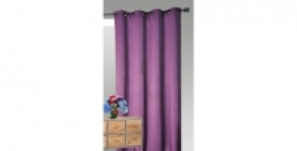 Rideau Absolu 140 x 260 Prune