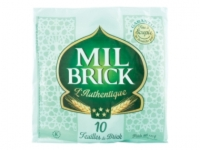 10 feuilles de brick 0.75 €