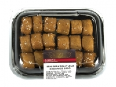 Mini makrouts s&eacute;sames