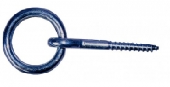 Anneau d&eacute;curie &agrave; vis L. 80 mm D. fil 10 mm. 4.70&nbsp;&euro;