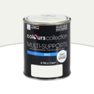 Castorama Colours Peinture multi-supports Fleur de coton Mat 0,75L