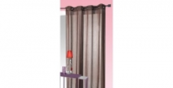 Panneau voilage Chocolat Matteo 240 x 260