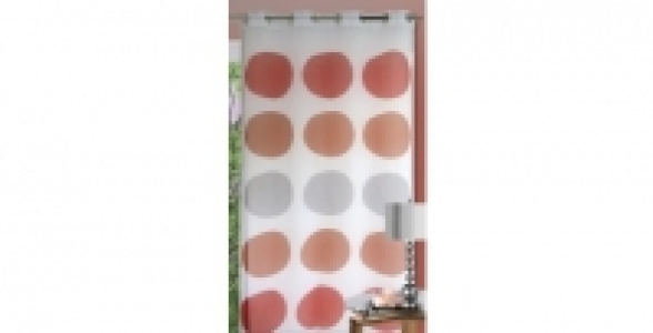 Panneau voilage Piment maxi pois 135 x 240