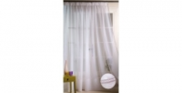 Panneau voile Louise Gallon fronceur 300 x 240 Blanc