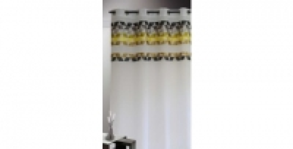 Panneau voilage Bambou avec parement triangles 140 x 240