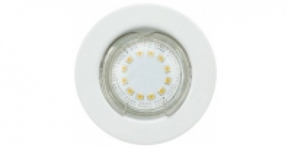 Kit 3 spots led &agrave; encastrer fixes gu10 3 x 3w smd 240 lum IP21