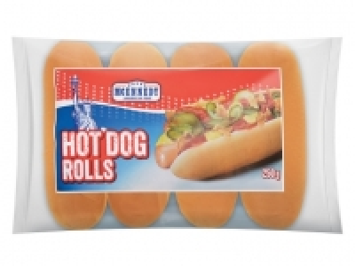 4 petits pains pour hot dog