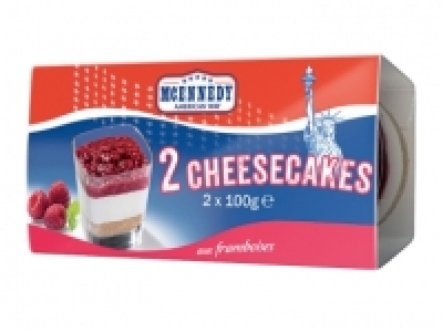 2 cheesecakes