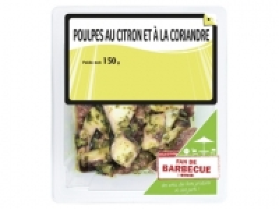 Poulpes au citron et à la coriandre