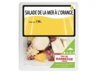 Salade de la mer à lorange
