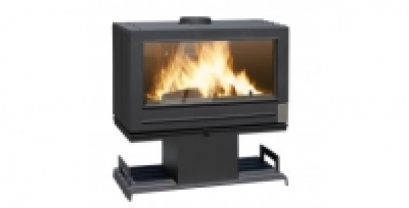 Bricomarche  Poêle à bois en fonte 14kw INVICTA Norman