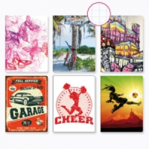 Lot de 2 grands cahiers