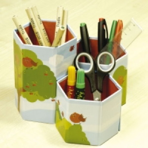 Porte-crayon en carton