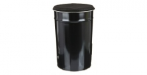 Coffre pouf 33 litres noir