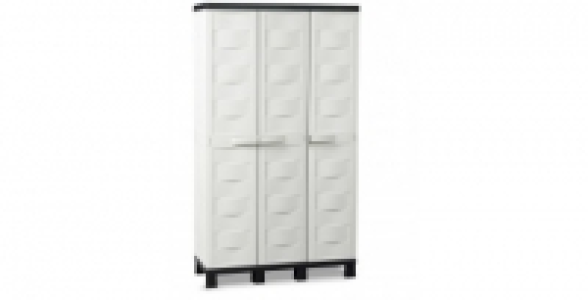 Armoire 3 portes Amibition Line S Toomax gris/noir