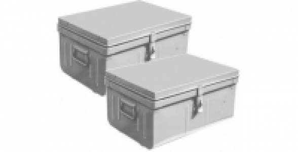 Ensemble de 2 coffres Habitat alu