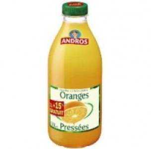Jus doranges pressées 100% pur jus 3.67 €