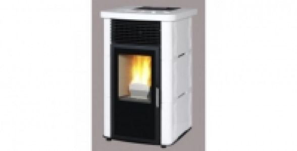 Poêle à granulés de bois DEVILLE Isis sans bouilleur - Blanc 690.00 €