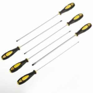 Aldi Top Craft® Lot de 6 tournevis extra longs