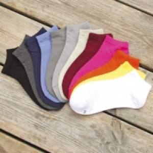 Shamp® Lot de 5 paires de socquettes adulte