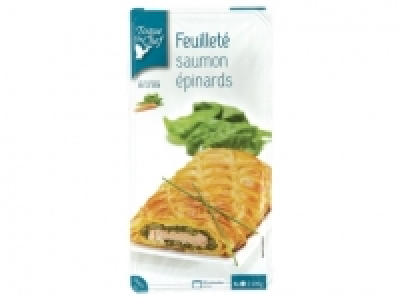 Feuilletés saumon et épinards