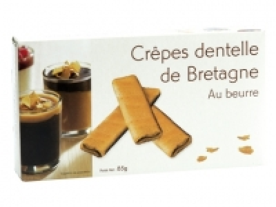 Fines crêpes dentelle de Bretagne