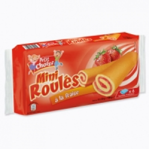 Mini roulés à la fraise 0.99 €