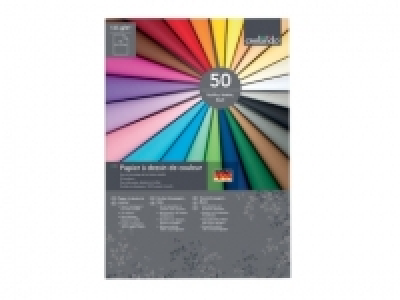 Feuilles de couleur cartonn&eacute;es