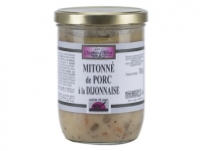 Mitonn&eacute; de porc &agrave; la dijonnaise