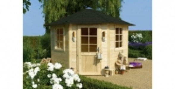 Abri de jardin bois à pan coupé 5,75m² Nancy I