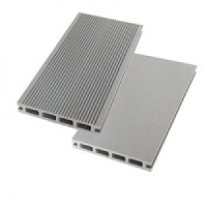 Lame de terrasse composite R gris L.260 x l.14,6 cm 48.74 €