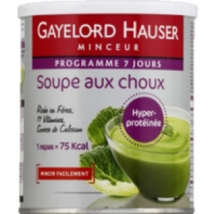 Monoprix Gayelord Hauser Repas minceur, soupe aux choux