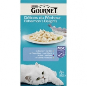 Gourmet Délices du pecheur: saumon / poisson blanc/ thon / carrelet