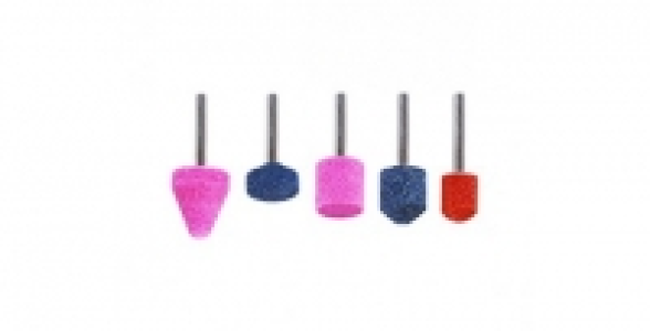 Lot de 5 meules ø 10 à 16 mm WOLFCRAFT