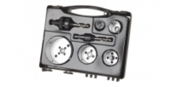 Coffret trépans ø 25 à 83 mm + 2 forets centreurs WOLFCRAFT 46.95 €