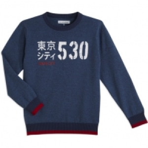 Pull imprimé col rond garçon 7.69 €