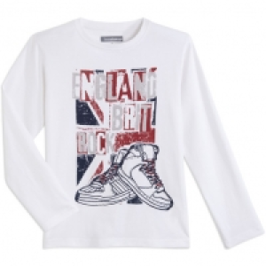Auchan In Extenso Tee-shirt fantaisie manches longues garçon