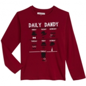 Tee-shirt imprimé manches longues garçon 2.50 €