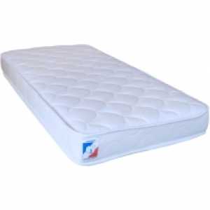 Matelas bébé mousse 60x120cm - Tissu 100% Biocoton - LILOU