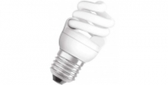 Ampoule basse consommation m 7W E27 luminosité froide OSRAM