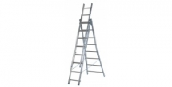 Echelle transformable 3 plans 2m85/6m50 CENTAURE KET3