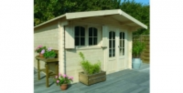 Abri de jardin en bois 14,25 m² Rignitz