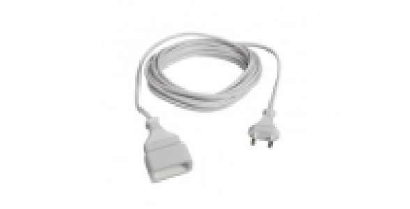 Prolongateur 5m blanc 6A 1380W BRICELEC